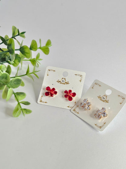 Floral Stud Earrings