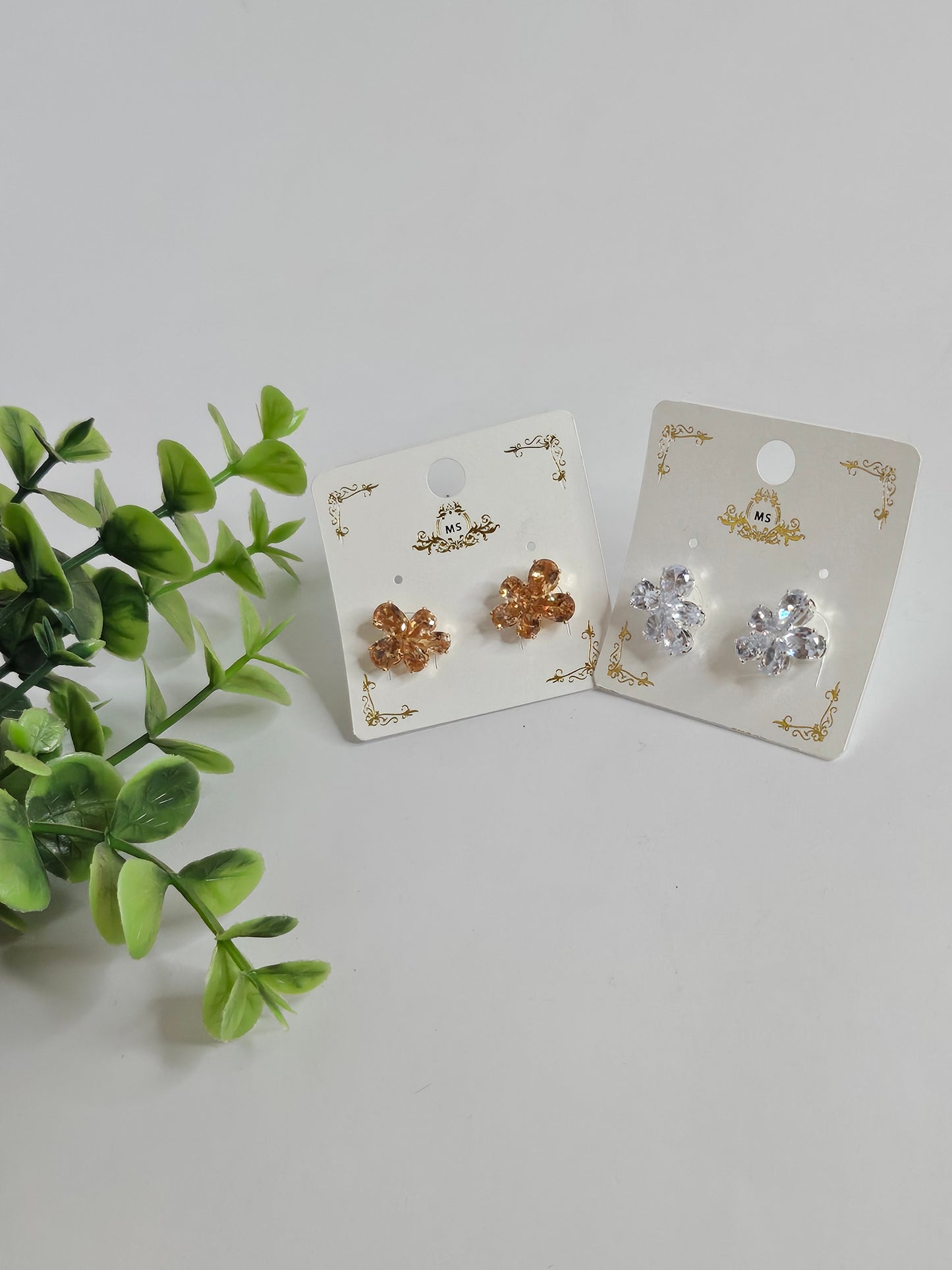 Floral Stud Earrings