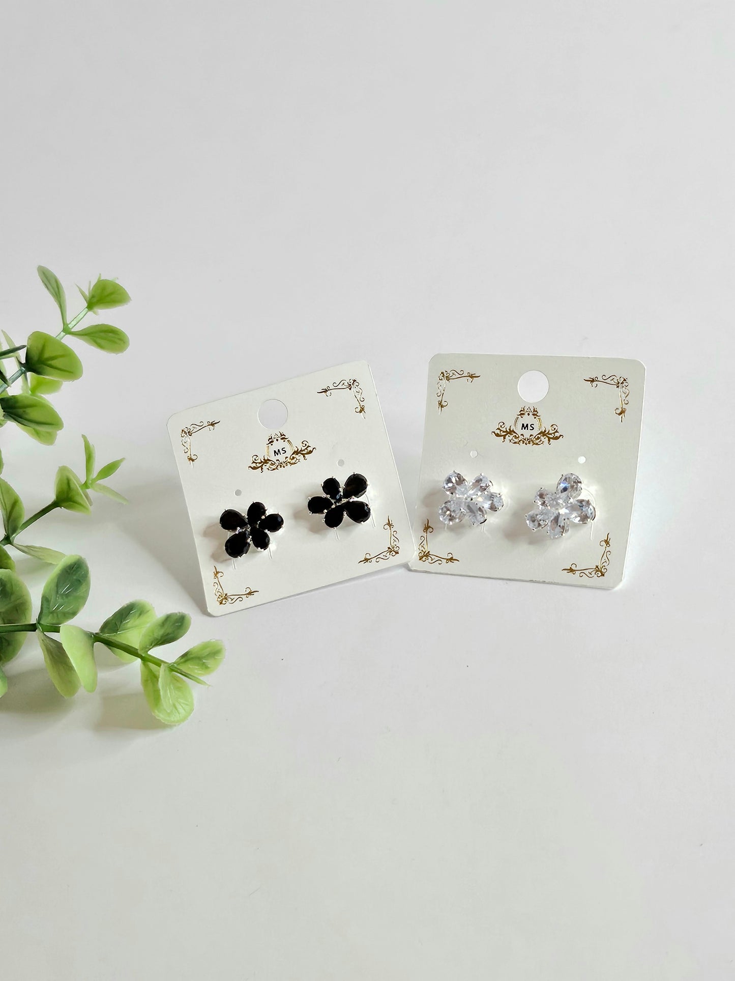 Floral Stud Earrings